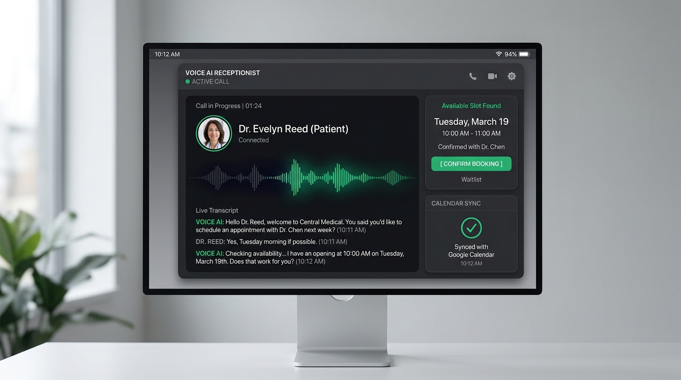24/7 Voice AI Phone Receptionist
